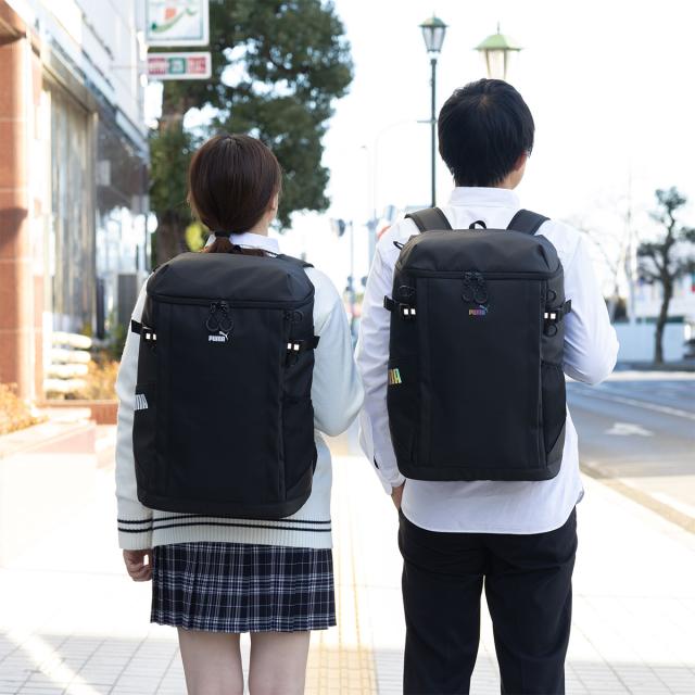 PUMA リュック 通学 プーマ 33L B4 A4 ボックス型 男子 女子 メンズ