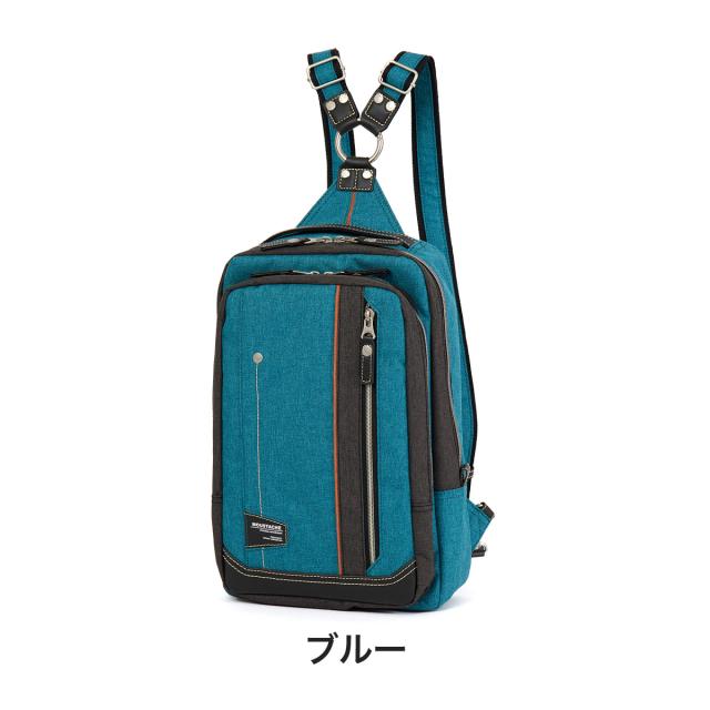 MOUSTACHE リュック ボディバッグ 2WAY ムスタッシュ メンズ レディース ブランド バッグ ワンショルダー ショルダーバッグ リュックサック ボディバック 人気 かっこいい シンプル 大人 ナイロン 大容量 大きめ JLG-4659_18
