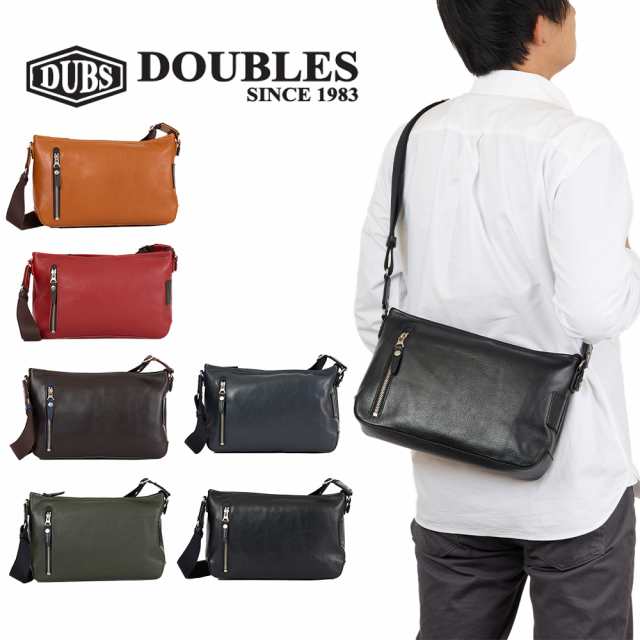 DOUBLES ショルダーバッグ バッグ メンズ レディース ダブルス 本革 革 レザー 斜めがけ 斜め掛け 30代 40代 50代 JPU-7465の通販は