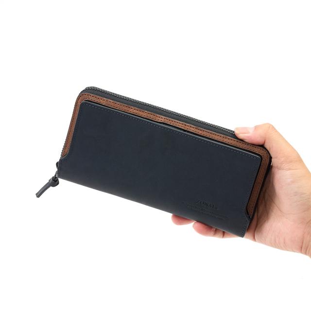 ZONALe 長財布 ゾナール ラウンドファスナー 財布 本革 革 レザー メンズ レディース ストラト ファスナー付き ロングウォレット メンズ財布 小銭入れ付き ブランド 人気 大容量 彼氏 おしゃれ 日本製 31355 ZONALe 長財布 ゾナール ラウンドファスナー 財布 本革 革 レザー