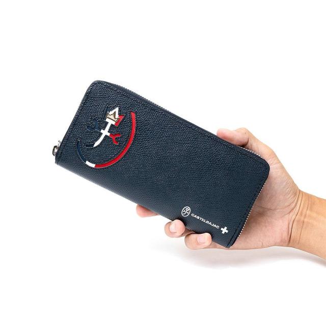 カステルバジャック 財布 長財布 ラウンドファスナー カルネ メンズ レディース CASTELBAJAC 本革 革 レザー ファスナー付き 32615_3