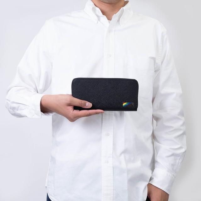 カステルバジャック 財布 長財布 ラウンドファスナー エリー メンズ