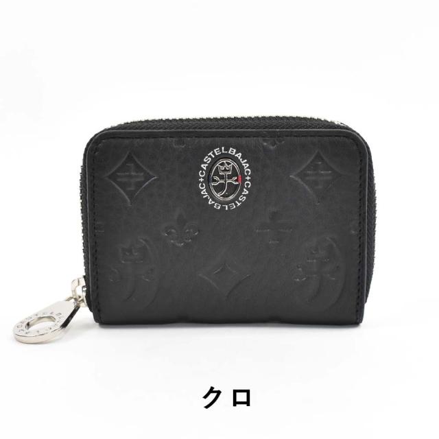 カステルバジャック 小銭入れ ミニ財布 財布 CASTELBAJAC メンズ レディース マルセル ミニウォレット ミニ コンパクト コインケース キーケース 小銭 ブランド コンパクト財布 薄い 小さい 小さめ キャッシュレス 本革 61611