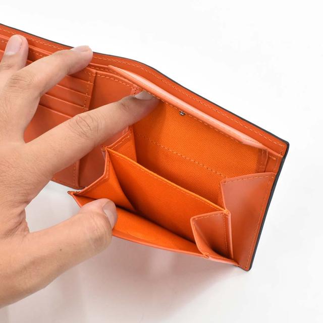 カステルバジャック 財布 二つ折り メンズ レディース マルセル CASTELBAJAC 二つ折り財布 本革 革 レザー 2つ折り 2つ折り財布 折りたたみ ミドルウォレット 人気 ブランド コンパクト 薄い シンプル おしゃれ 人気 61614_8