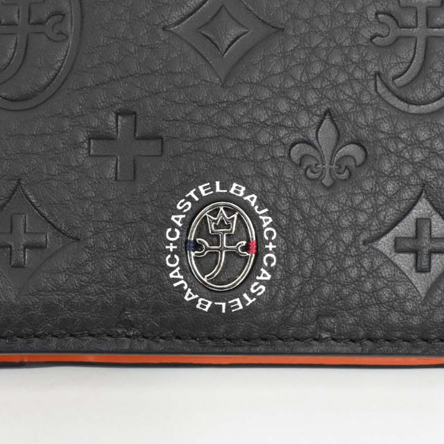 カステルバジャック 財布 二つ折り メンズ レディース マルセル CASTELBAJAC 二つ折り財布 本革 革 レザー 2つ折り 2つ折り財布 折りたたみ ミドルウォレット 人気 ブランド コンパクト 薄い シンプル おしゃれ 人気 61614_11