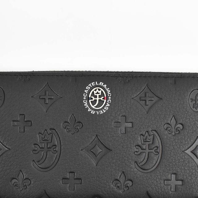 カステルバジャック 財布 長財布 ラウンドファスナー メンズ