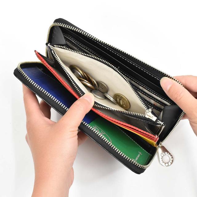 カステルバジャック 財布 長財布 ラウンドファスナー メンズ レディース トルク CASTELBAJAC バジャック 本革 革 レザー 小銭入れ付き 小銭入れあり 札入れ 大容量 彼氏 ギフト プレゼント 人気 ブランド 096636_7