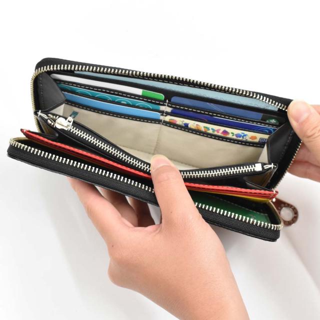 カステルバジャック 財布 長財布 ラウンドファスナー メンズ レディース トルク CASTELBAJAC バジャック 本革 革 レザー 小銭入れ付き 小銭入れあり 札入れ 大容量 彼氏 ギフト プレゼント 人気 ブランド 096636_5