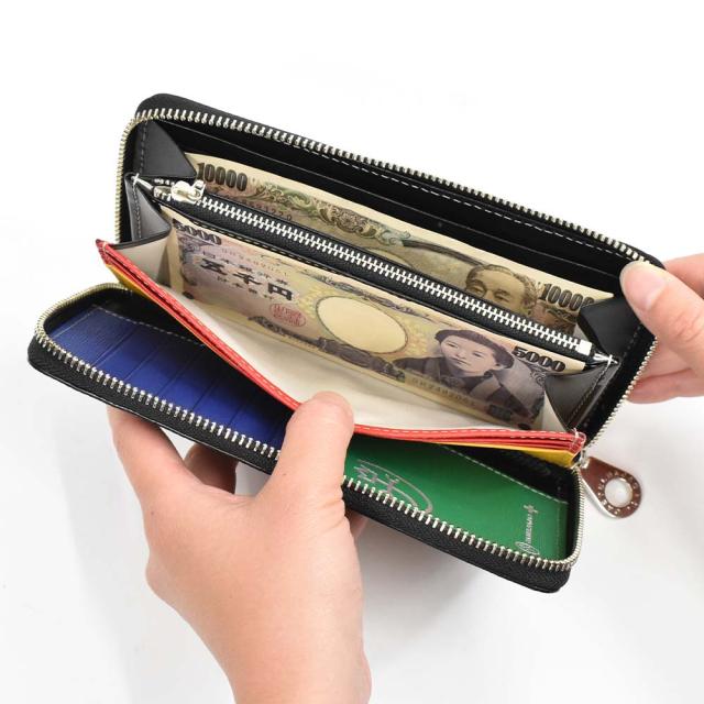 カステルバジャック 財布 長財布 ラウンドファスナー メンズ レディース トルク CASTELBAJAC バジャック 本革 革 レザー 小銭入れ付き 小銭入れあり 札入れ 大容量 彼氏 ギフト プレゼント 人気 ブランド 096636_6
