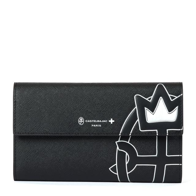 カステルバジャック 財布 長財布 かぶせ メンズ レディース ウプラ CASTELBAJAC 本革 革 レザー 小銭入れ付き カードがたくさん入る カード 多い 薄い 大容量 彼氏 ギフト 人気 ブランド 54625_1