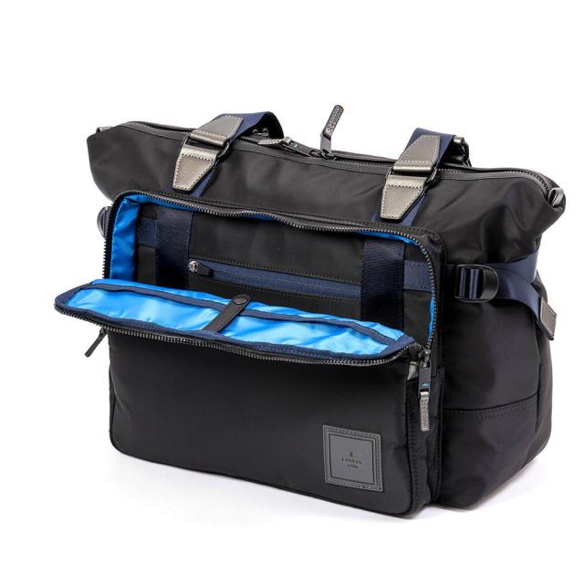 ランバン バッグ トートバッグ メンズ 大きめ ファスナー付き A4 B4