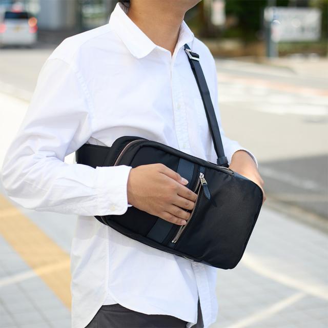 タケオキクチ ボディバッグ ショルダーバッグ TAKEO KIKUCHI グレール