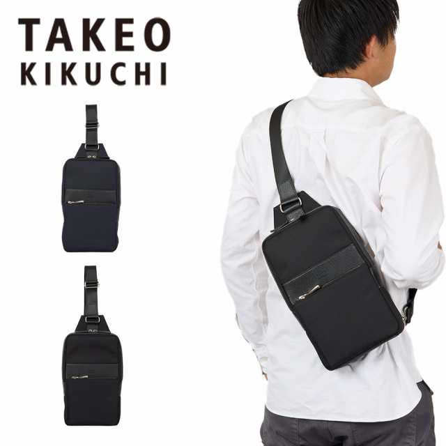 タケオキクチ ボディバッグ ショルダーバッグ TAKEO KIKUCHI ライニング TK メンズ レディース ブランド 大人 おしゃれ 人気 スマート ワンショルダーバッグ 斜めかけバッグ 斜め掛け キクチタケオ 735921の通販は