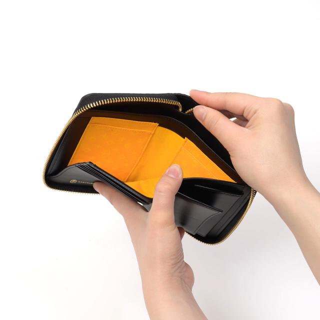 カステルバジャック 財布 ミドルウォレット 縦型 ラウンドファスナー メンズ レディース マドレーヌ CASTELBAJAC 長財布 小さめ バジャック 本革 革 レザー 2つ折り ミドル財布 人気 ブランド 大容量 65632_10
