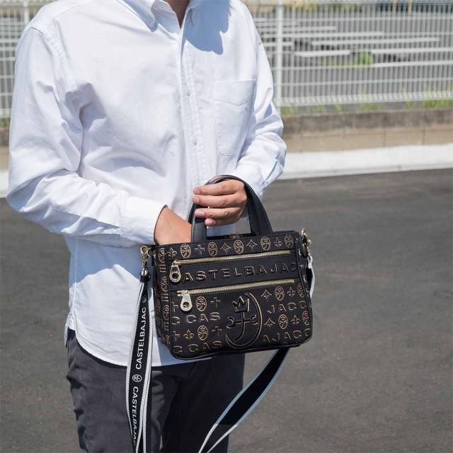 カステルバジャック ミニトート 2WAY ショルダーバッグ ミニトートバッグ シテ Cite メンズ レディース ミニ トートバッグ ハンドバッグ 手持 斜めがけ 斜め掛け 大人 おしゃれ コンパクト 小さめ 89551_3
