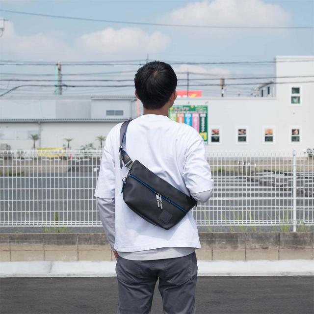 ランバン オン ブルー ボディバッグ ウエストバッグ LANVIN en Bleu クレンズ メンズ レディース ブランド 大人 おしゃれ 人気 スマート ショルダーバッグ ワンショルダーバッグ 斜め掛けバッグ 502911_1