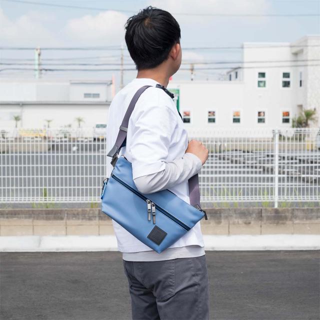 ランバン オン ブルー ボディバッグ ウエストバッグ LANVIN en Bleu クレンズ メンズ レディース ブランド 大人 おしゃれ 人気 スマート ショルダーバッグ ワンショルダーバッグ 斜め掛けバッグ 502911_3