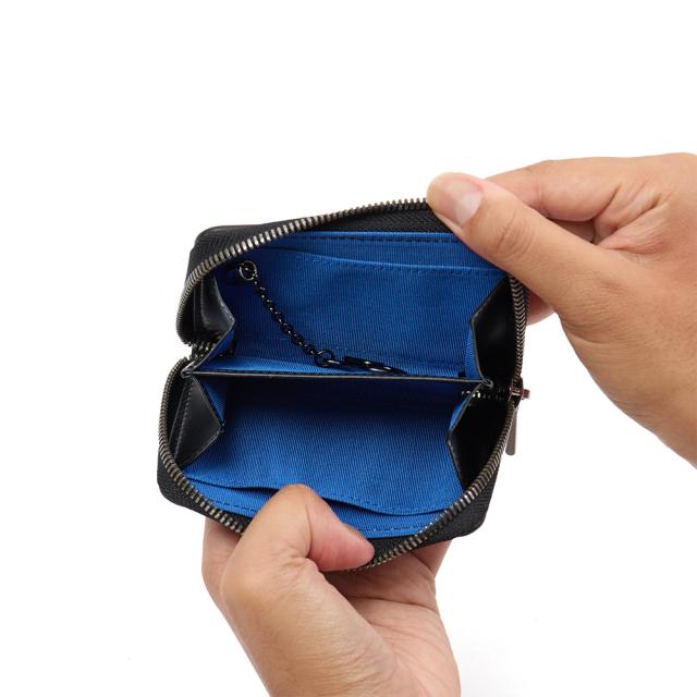 LANVIN en Bleu 小銭入れ ランバン オン ブルー スウィッシュ ミニ財布