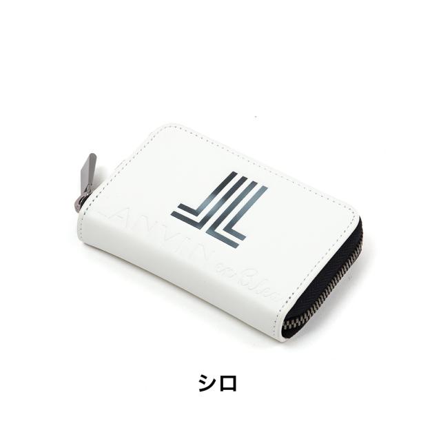 LANVIN en Bleu 小銭入れ ランバン オン ブルー スウィッシュ ミニ財布