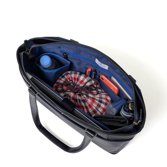 ランバン オンブルー トートバッグ ビジネストート LANVIN en Bleu ビジネスバッグ トート リッパー メンズ レディース A4 ビジネス カジュアル 軽量 撥水 撥水加工 スリム 通勤 出張 仕事 ブランド おしゃれ 517711_13