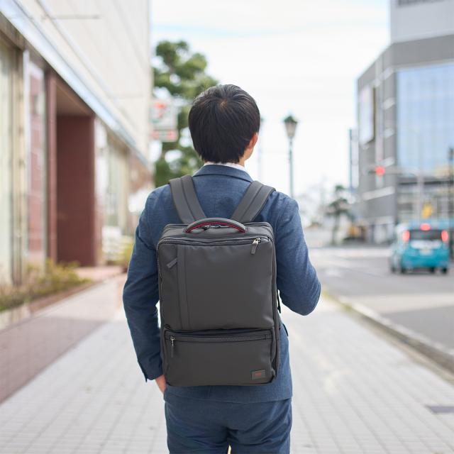 タケオキクチ ビジネスリュック バッグ 2ルーム TK ゼファー TAKEO KIKUCHI 撥水 リュック バックパック B4 A4 メンズ 通勤 出張 ビジネスバック 大容量 軽量 スマート キクチタケオ 704732_1