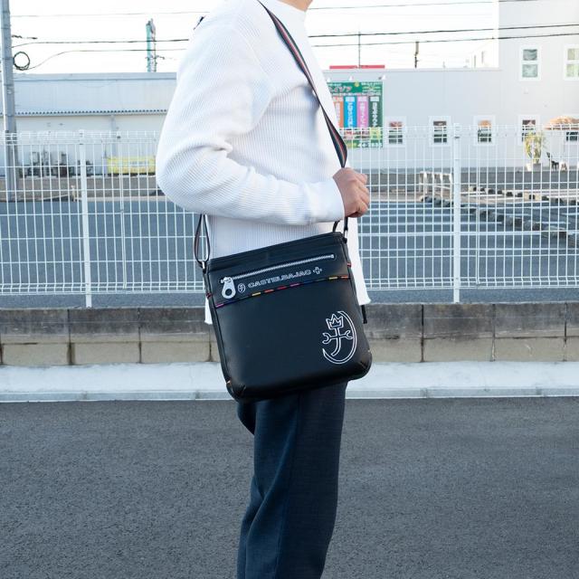カステルバジャック ショルダーバッグ ジューン ショルダー 縦型 タテ バッグ メンズ レディース ななめ掛け 斜め掛け CASTELBAJAC 合皮 ブランド 大人 おしゃれ プレゼント ギフト 28172_3