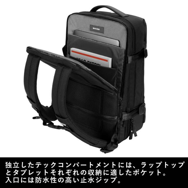 Incase インケース リュック A.R.C. Travel Pack 正規品 バックパック B4 34L メンズ レディース 大容量 A.R.C トラベルパック PCリュック ビジネスリュック ビジネス 出張 通勤 通学 旅行 人気 おしゃれ ARC TRAVELPACK_6