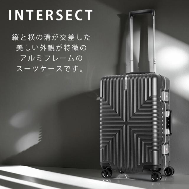 【25%OFF】 サムソナイト スーツケース Lサイズ フレームタイプ ハードケース Samsonite 93L 7泊 以上 キャリーケース キャリーバッグ フレーム ハード 旅行 インターセクト 大容量 大きめ TSAロック 正規品 129469_1