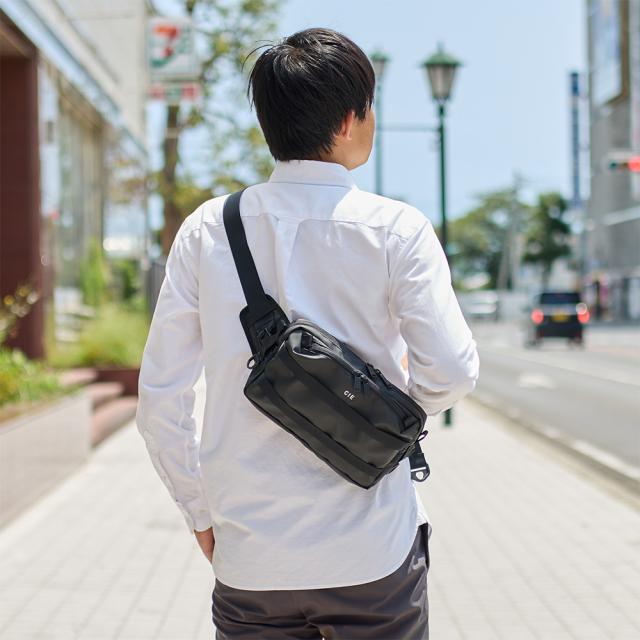 CIE ショルダーバッグ ボディバッグ バッグ シー GRID3 2WAY SLING BAG スリングバッグ メンズ レディース 斜めがけ 斜め掛け ブランド 評判 人気 防水 撥水 おすすめ 正規品 日本製 グリッド3 032057