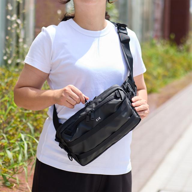 CIE ショルダーバッグ ボディバッグ バッグ シー GRID3 2WAY SLING BAG スリングバッグ メンズ レディース 斜めがけ 斜め掛け ブランド 評判 人気 防水 撥水 おすすめ 正規品 日本製 グリッド3 032057