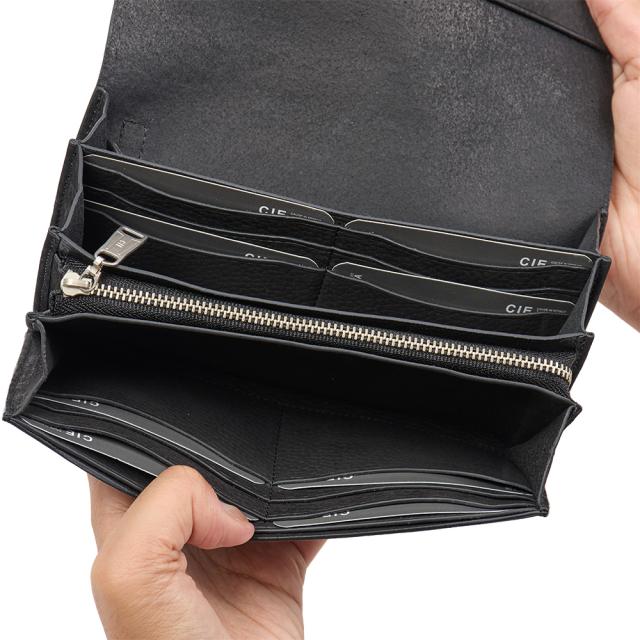 CIE 財布 長財布 シー FOLK LONG WALLET メンズ レディース 本革 革 レザー ウォレット ロングウォレット メンズ長財布 大容量 正規品 032250_8