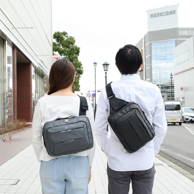 CIE ショルダーバック ボディバッグ シー LEAP SLING BAG -L スリングバッグ L メンズ レディース 斜めがけ 斜め掛け ブランド 評判 人気 防水 撥水 大容量 大きめ おすすめ 正規品 日本製 72302