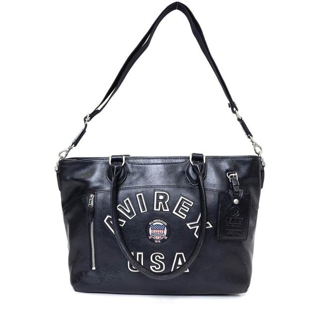 限定】 AVIREX アビレックス トートバッグ 本革 2WAY TOTE