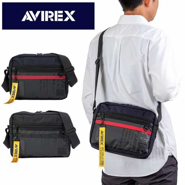 AVIREX ショルダーバッグ アビレックス メンズ 小さめ ブランド バッグ ショルダーバック 斜め掛けバッグ 斜めがけバッグ 肩掛けカバン 斜めがけ 斜め掛け 人気 シンプル 大人 おしゃれ アヴィレックス AVX603の通販は 5,808円