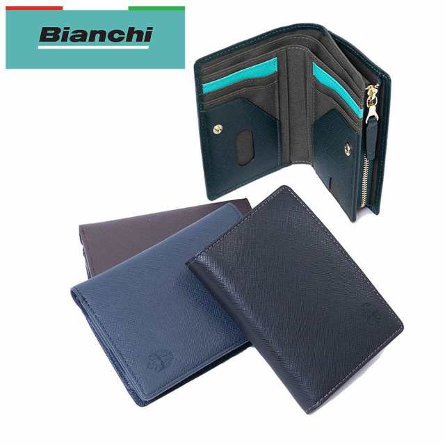 Bianchi ビアンキ ミドルウォレット 財布 二つ折り財布 縦型 メンズ 本革 牛革 フランコ 革 レザー 二つ折り 2つ折り ウォレット  2つ折り｜au PAY マーケット