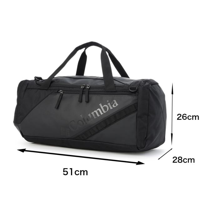 Columbia ボストンバッグ ブラック 40L キャリー コロンビア(Columbia