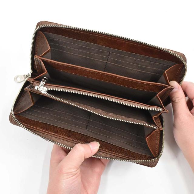 Lee リー 長財布 メンズ レディース 本革 牛革 革 レザー 財布