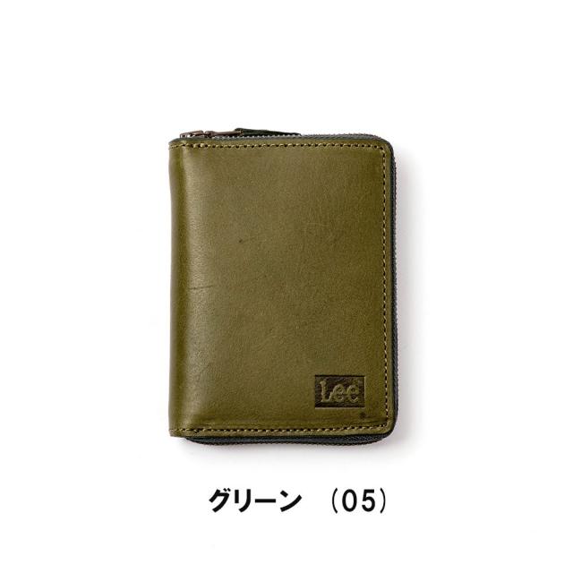 ミドルウォレット　二つ折り財布 Lee 財布 ミドルウォレット 二つ折り 縦型 リー メンズ