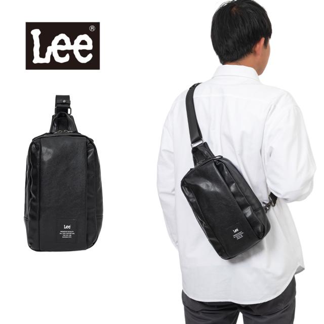 Lee リー ボディバッグ メンズ レディース ブランド ワンショルダー ショルダーバック ショルダーバッグ ボディーバッグ ボディバック 斜め掛けバッグ 斜めがけバッグ 男女兼用 人気 かっこいい シンプル おしゃれ 大人 320-4041