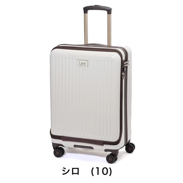 スーツケース Lee リー 53L 3泊 4泊 5泊 フロントオープン Mサイズ 大
