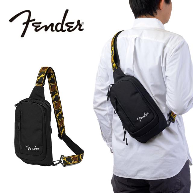 フェンダー ボディバッグ Fender ワンショルダー ボディーバッグ 縦型 メンズ レディース 旅行 レジャー 人気 音楽 カジュアル シンプル ギターブランド ビンテージ おすすめ 950-6058