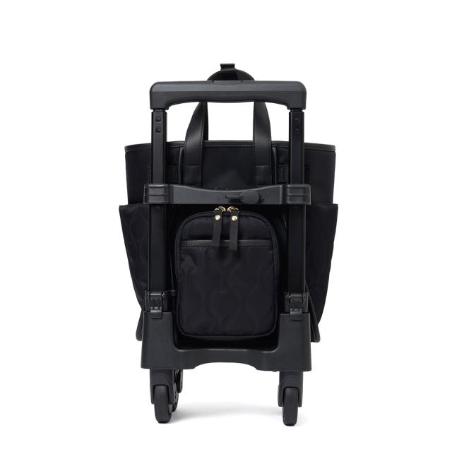 スワニー キャリーバッグ SWANY プーフォ TS18 Sサイズ ショッピング カート 4輪 ストッパー付き 小さめ 小さい キャリーケース ソフト 機内持ち込み スワニーバッグ 50代 60代 70代 D-676_7