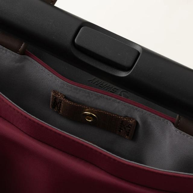 スワニー キャリーバッグ SWANY クルボ M18 Mサイズ ショッピング カート メンズ レディース 4輪 ストッパー付き キャリーケース ソフト 機内持ち込み スワニーバッグ 50代 60代 70代 D-677_9