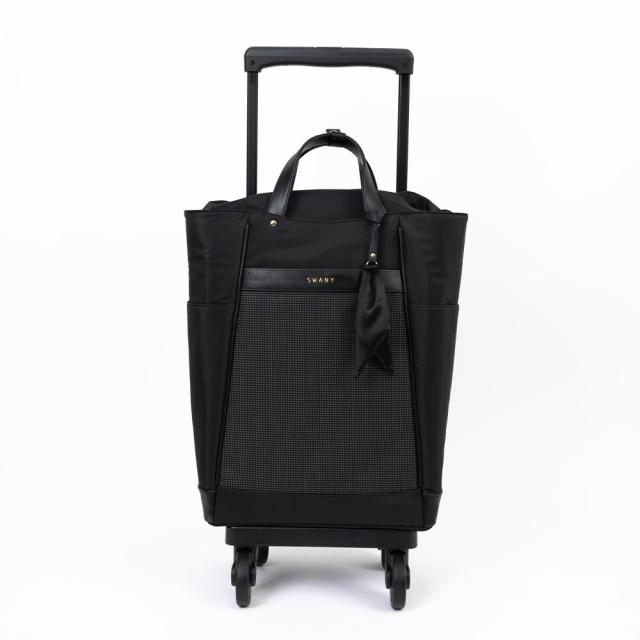 スワニー キャリーバッグ SWANY クルボ L21 Lサイズ ショッピング カート メンズ レディース 4輪 ストッパー付き キャリーケース ソフト 機内持ち込み スワニーバッグ 50代 60代 70代 D-677_4