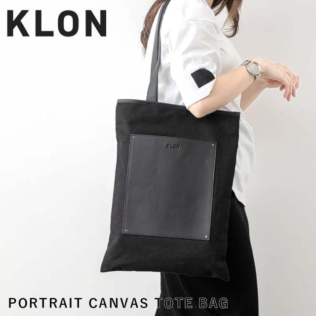 KLON トートバッグ クローン メンズ レディース PORTRAIT CANVAS TOTE