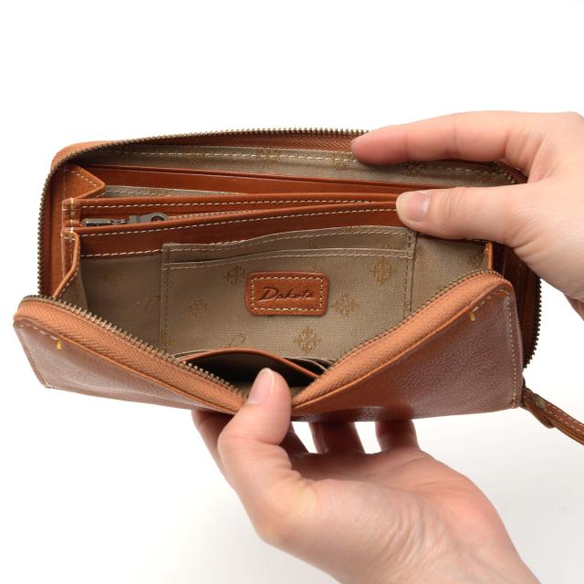 ダコタ Dakota 長財布 ラウンドファスナー レディース ペルリーネ 財布