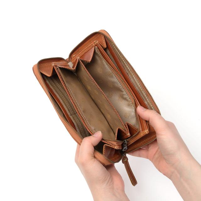 ダコタ Dakota 長財布 ラウンドファスナー レディース ペルリーネ 財布