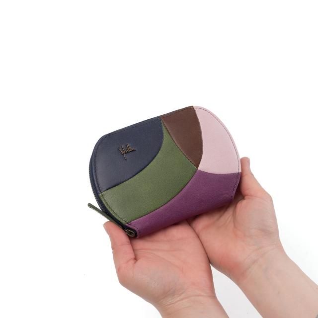 シビラ 財布 sybilla 2つ折財布 二つ折り ミニ財布 ファスナー開閉 カミーノ 女性 レディース ブランド 牛革 コンパクト おしゃれ かわいい 5470501_5