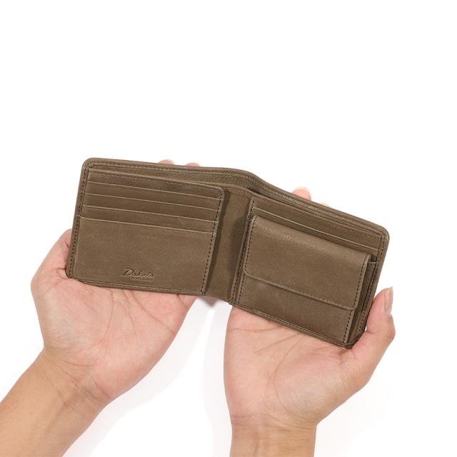 ダコタ Dakota 財布 二つ折り メンズ アライヴ 二つ折り財布 本革