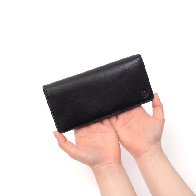 ダコタ Dakota 長財布 かぶせ型 薄い メンズ エティカ 財布 本革 大容量 レザー 小銭入れあり ブランド ブラック 黒 グリーン 緑 Dakota BLACK LABEL ダコタブラックレーベル 0620322_5